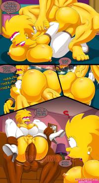 Porn comics Simpsons. To the planet Orgasmo. by sexkomix2.com. Erotic comic to