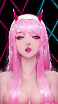 Wallpaper : Zeronis Zero Two Darling in the FranXX Darling in the FranXX Zero