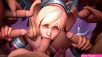 Overwatch Mercy 1girl 3d