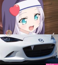 Mazda MX-5 Miata moe fang... animememes animememe anime Funny anime pics An
