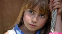 girl person human female face eyes freckles 4k HD Wallpaper
