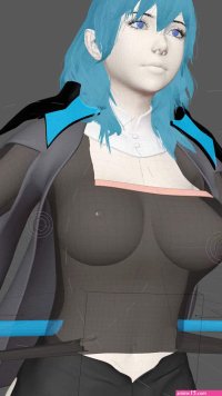 Animated tit drop