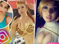 Cleavage cosplay