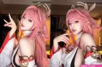 Sympathize increase gallop yae miko sexy cosplay kill charging Headquarters