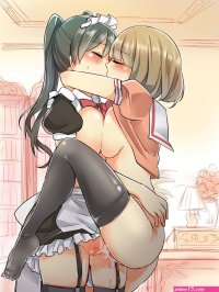 Erotic anime summary Beautiful girls who became comfortable with cream soup sex