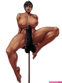 Muscler futa femdom bdsm anime porn