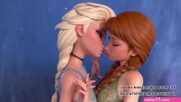 00:10 Frozen Ana and Elsa cosplay Uncensored Hentai AI generated