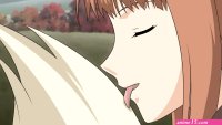 spice And Wolf Licking Holo The Wise Wolf Wallpapers HD Desktop and Mob