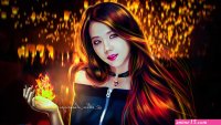 Mariko adl kullancnn BLCKPIK panosundaki Pin Hayran sanat Black pink