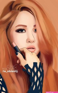 Anime Black Pink Rose