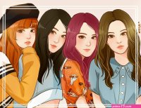 2 Twitter Dibujos Fan de arte Dibujos para amigas