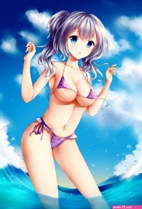 Wallpaper : Kashima KanColle Kantai Collection anime girls wsman bikini cle