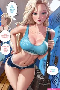 Elsa By Zumi Porn Comic english 01