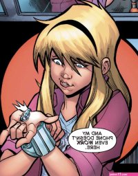 Gwen cant hold it comic image 23