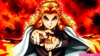 Mobile wallpaper: Anime Demon Slayer: Kimetsu No Yaiba Kyojuro Rengoku 960023