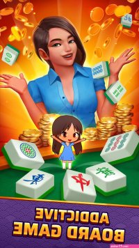 Mahjong party comic