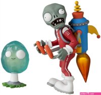 Plants vs Zombies 3 Action Figure: Future Jetpack Zombie with Infinut