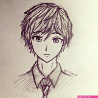 Anime Boy Sketch Step By Step at Explore collection of Anime