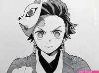demon slayer drawing