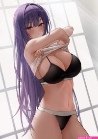 Biya undressing anime anime girls artwork underwear 2511x3536 Wallpaper