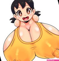 Doraemon Shizuka Minamoto Big Breasts Alternate Version Available