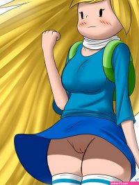 Cartoon Upskirt Girl