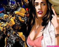 vissid amore megan fox in transformers
