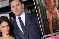 Channing Tatum posts naked snap of him showering after losing bet to girlfriend