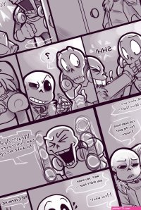 Frisk and Sans sex porn comics