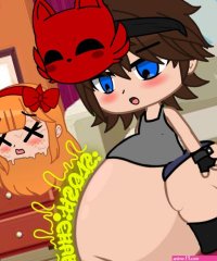 Michael Afton vored and digested Elizabeth by EmXtional7 on DeviantArt