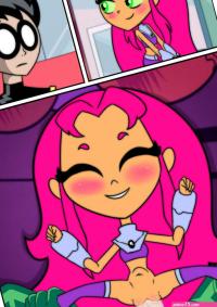 Starfire Multiverse comic porn