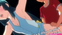 Petite futa girl gets drilled in her asshole outside