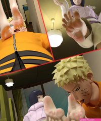 Hinata feet comic by Alexsfeet1 on DeviantArt