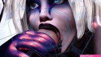 3d Animated Futanari Babes Having Threesome In A Space Station