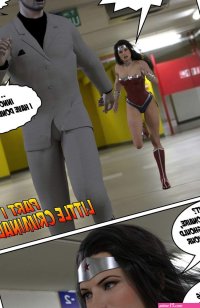 Wonder Woman 3D Comic comic porn