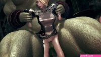 Huge monster fuck the female knight
