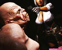Porn comic Monster Captured. Casgra. Sex comic busty blonde undressed
