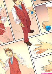 Ace Attorney TG Porn Comic