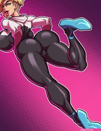 Spider Gwen Across The Shaggingverse Spider-Man Fontez