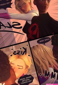 Porn comic Inside the Spider Verse. Gomiqo Sex comic blonde Gwen was