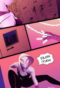 Porn comic Inside the Spider Verse. Gomiqo Sex comic blonde Gwen was