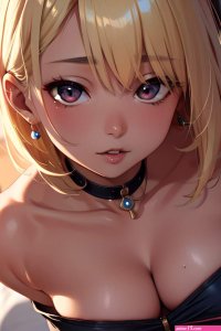 Anime Busty Small Tits 40s Age Orgasm Face Blonde Pixie Hair Style Dark Skin Soft Warm Train Close Up View Cumshot Goth 3688814700035771369