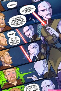 Hello There Star Wars: The Clone Wars Hagfish Stendra Porn Comic