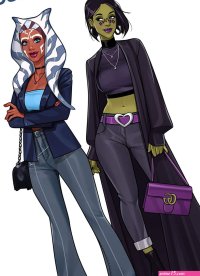 Barriss and Ahsoka Star Wars Olena Minko nHentai Comics
