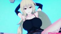 Celica Arfonia from Akashic Records of Bastard Magic Gives You A Footjob Hentai POV