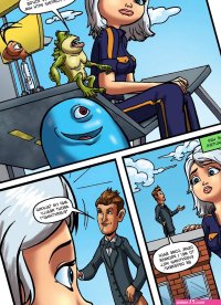 Monsters Vs Aliens porn comic