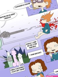 Post 885902: AllGrownUp ChuckieFinster comic crossover DragonBallseries LilDeVille Rugrats SouthPark