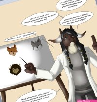Furry porn comic a howl in the woods