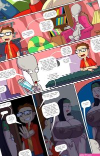 Porn comic The Tales Of An American Son. Part 1. American Dad. Sex comic started an experiment