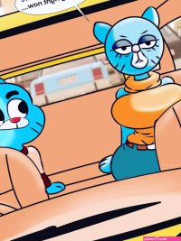 Porn comic Grandmas Visit The Amazing World Of Gunmall. Sex comic kitty asked her